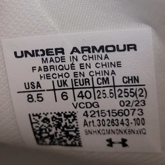 Under Armour Spotlight Clone 3.0 MC Women Sz 8.5 Football Cleat  3026343-100 New - Picture 3 of 10